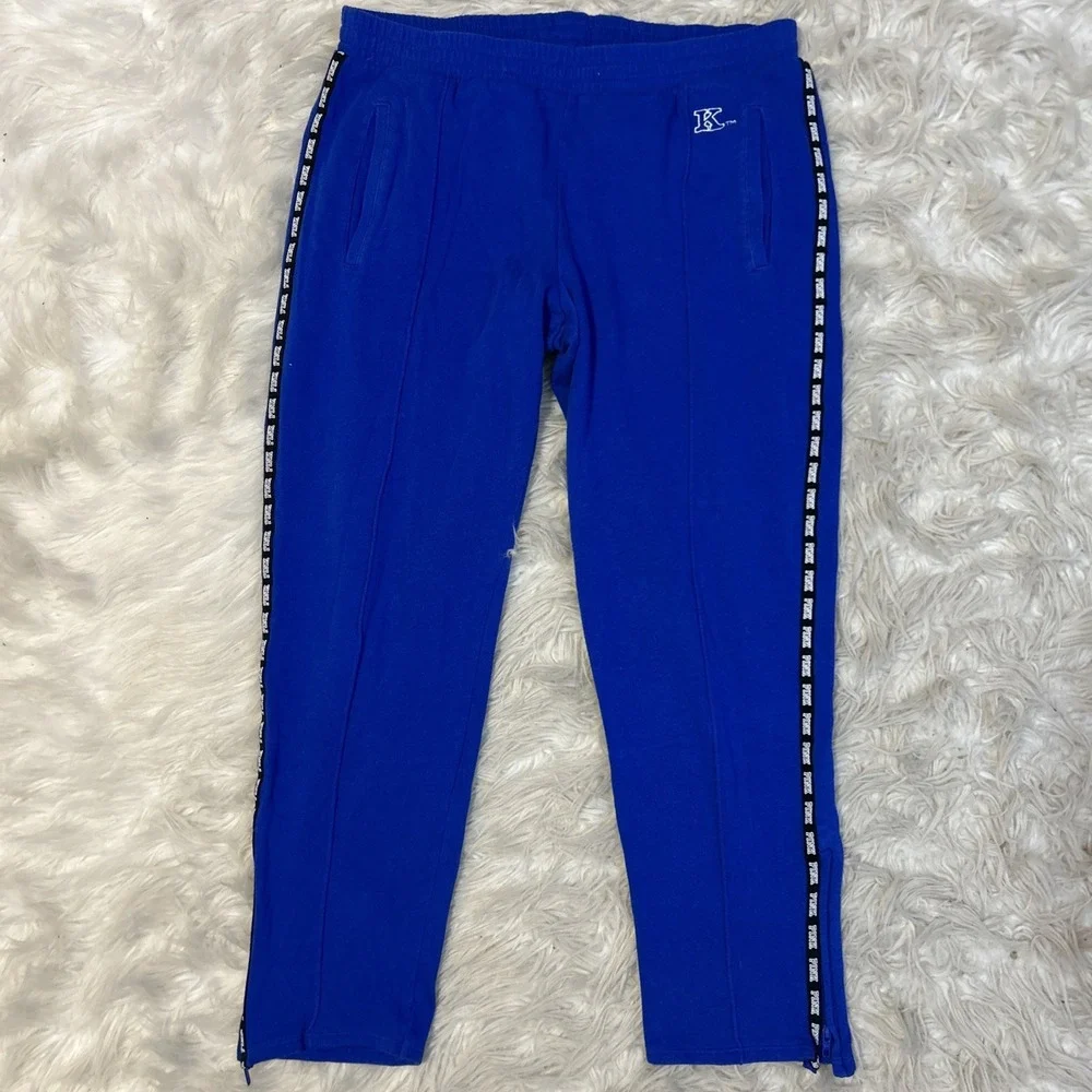 PINK Victoria’s Secret 5th & Ocean Kentucky Wildcats‎ UK Pants Blue Large